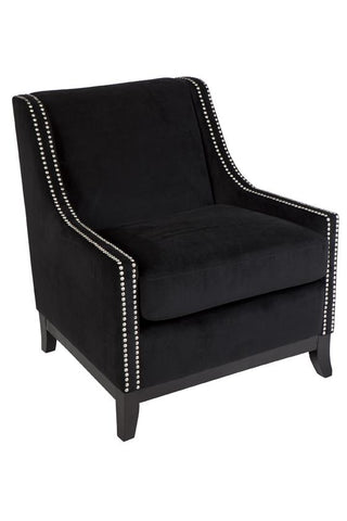 Vara Chair - Black Velvet